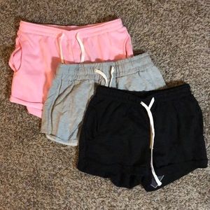 Set of 3 Soft Sweat Shorts